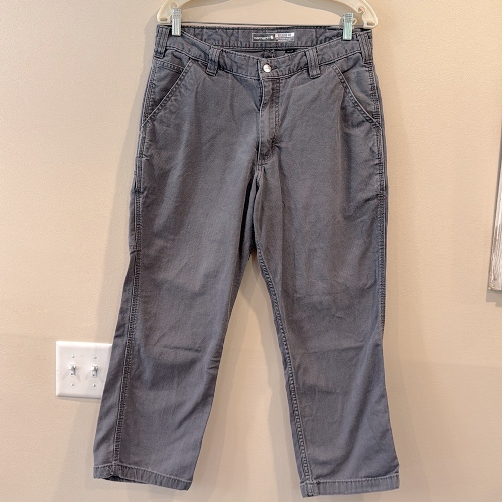 🔥Carhartt Men's Gray Pants - Relaxed Fit🔥